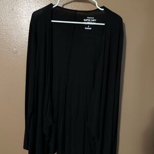 Torrid Black Super Soft Knit cardigan